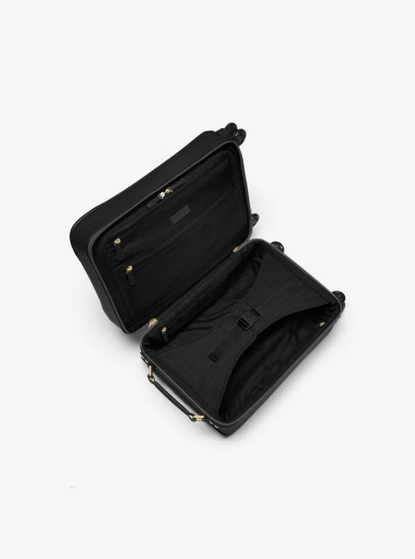 Damske Kufre Michael Kors Large Saffiano Leather Čierne - Kabelky Michael Kors Lacne | JRCIT-9347